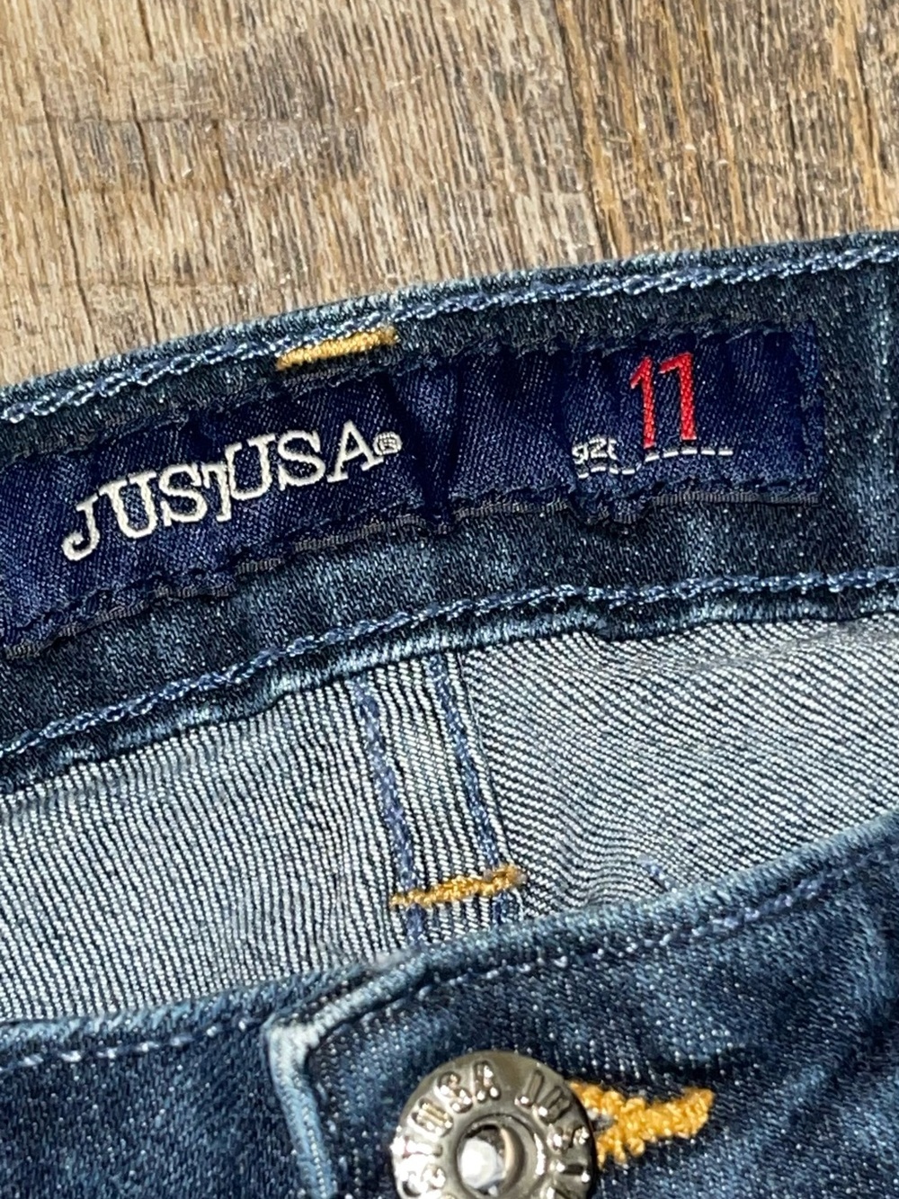 Just USA Dark Indigo Skinny Jeans - Picture 3 of 3